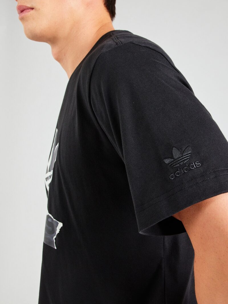 Preţ ADIDAS ORIGINALS Tricou  gri grafit / gri închis / negru / alb