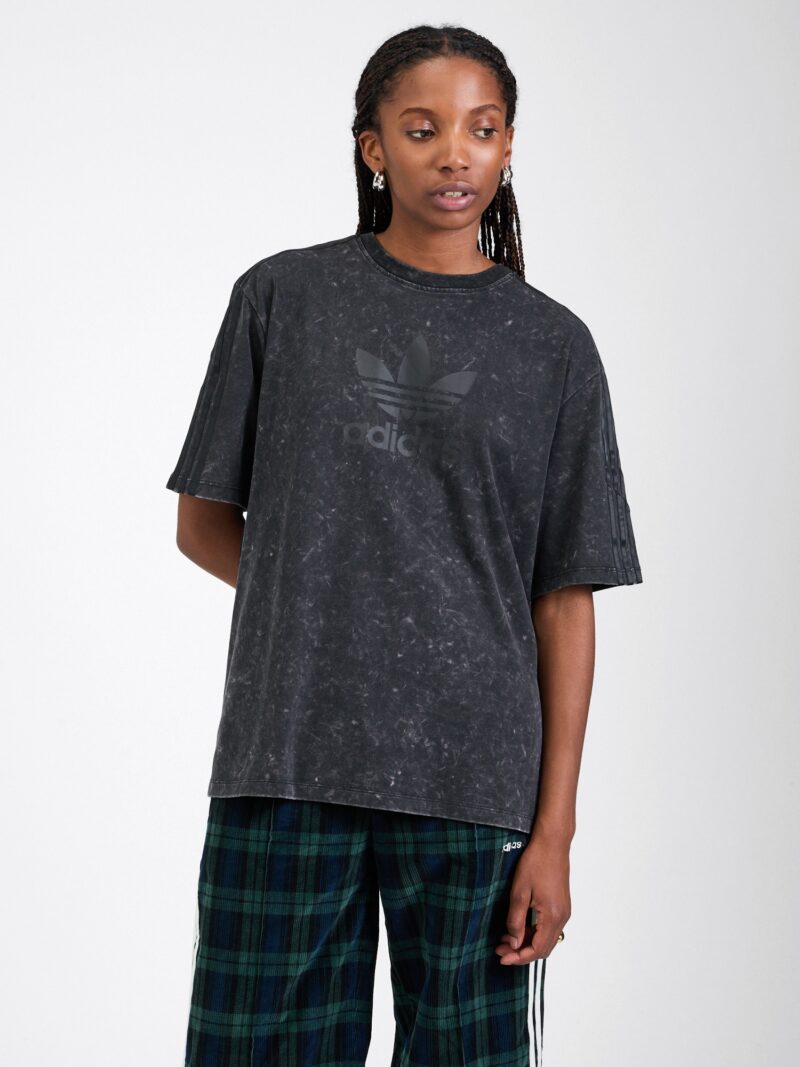 ADIDAS ORIGINALS Tricou  gri închis / negru