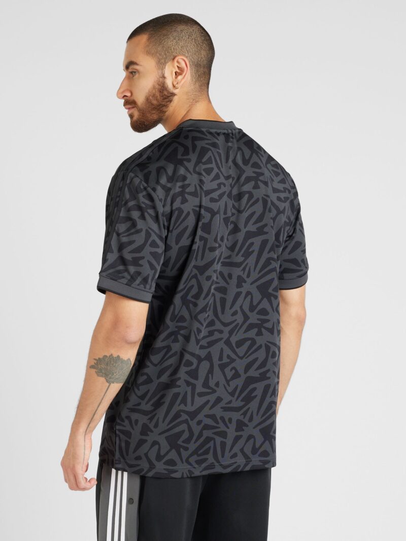 ADIDAS ORIGINALS Tricou  gri închis / negru / alb