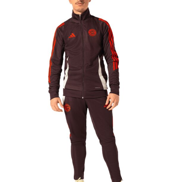 ADIDAS PERFORMANCE Costum de trening  roșu / roșu bordeaux / alb