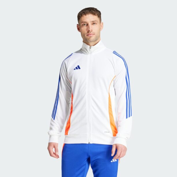 ADIDAS PERFORMANCE Geacă outdoor 'Tiro 24'  albastru / portocaliu / alb