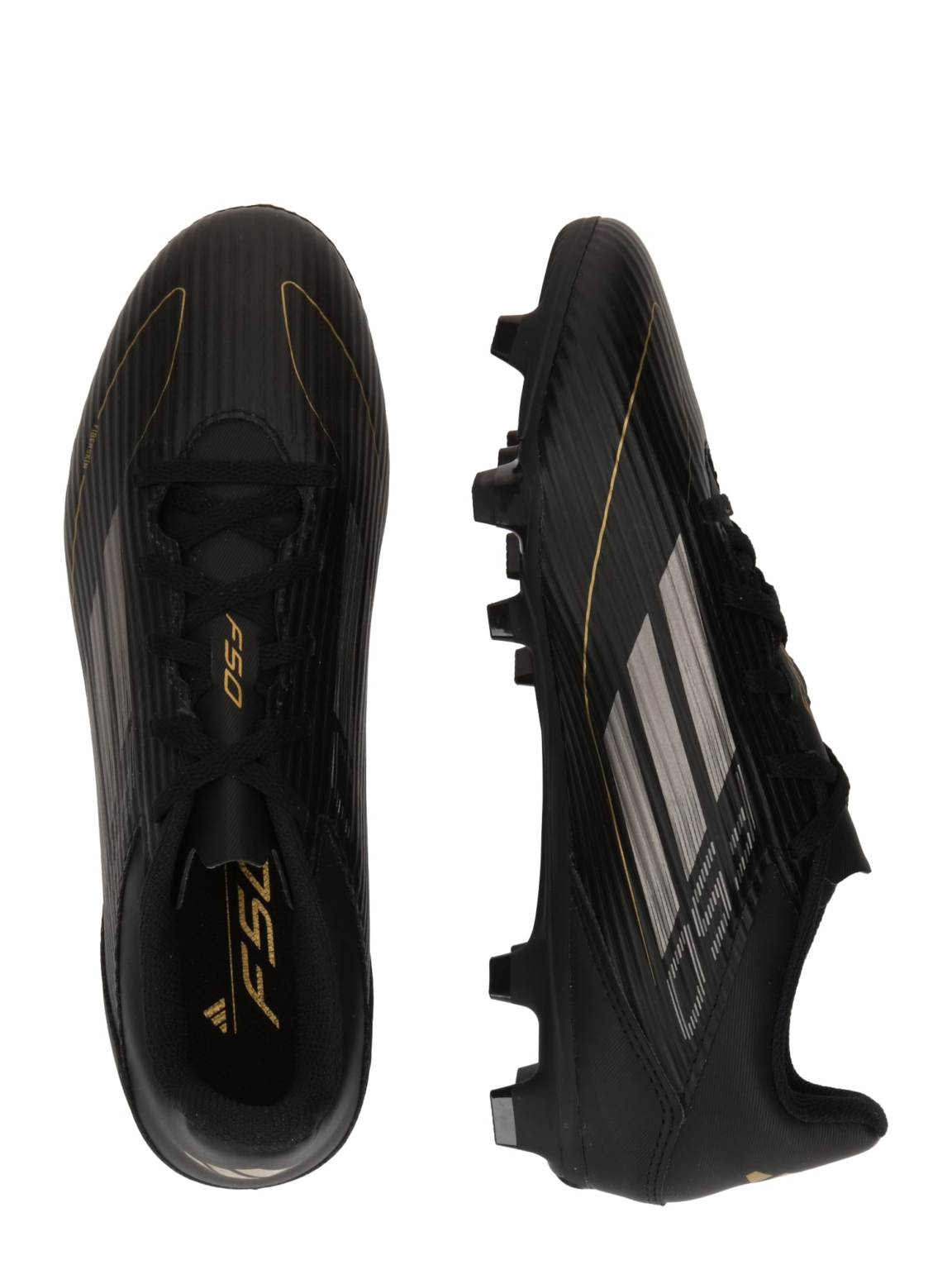 ADIDAS PERFORMANCE Ghete de fotbal 'F50 Club'  galben auriu / gri închis / negru