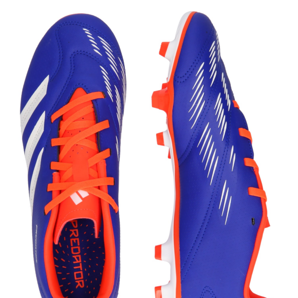 ADIDAS PERFORMANCE Ghete de fotbal 'PREDATOR CLUB'  albastru / portocaliu homar / alb