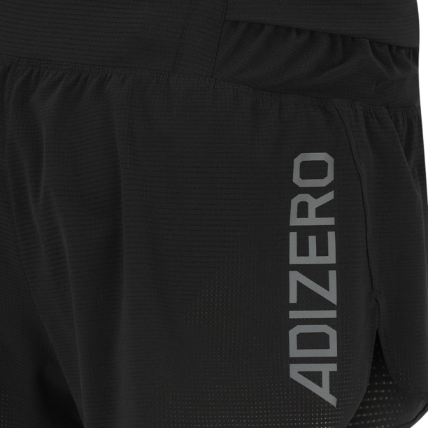 ADIDAS PERFORMANCE Pantaloni sport 'ADIZERO'  gri / negru preţ