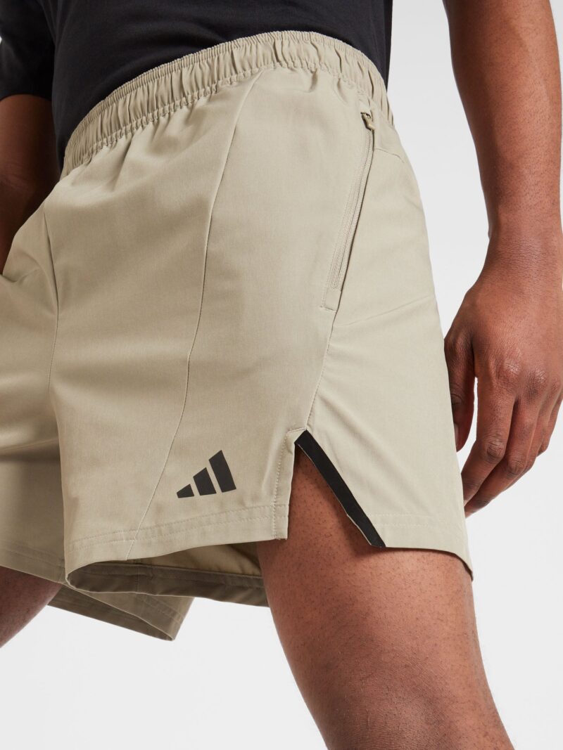 Preţ ADIDAS PERFORMANCE Pantaloni sport 'Designed For Training'  grej / negru