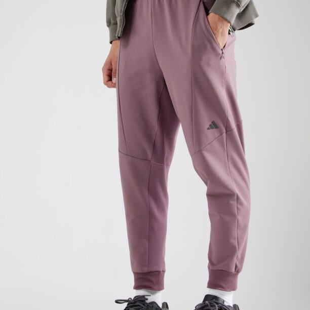 ADIDAS PERFORMANCE Pantaloni sport 'Designed For Training'  mauve