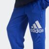 ADIDAS PERFORMANCE Pantaloni sport 'Essentials'  albastru / alb