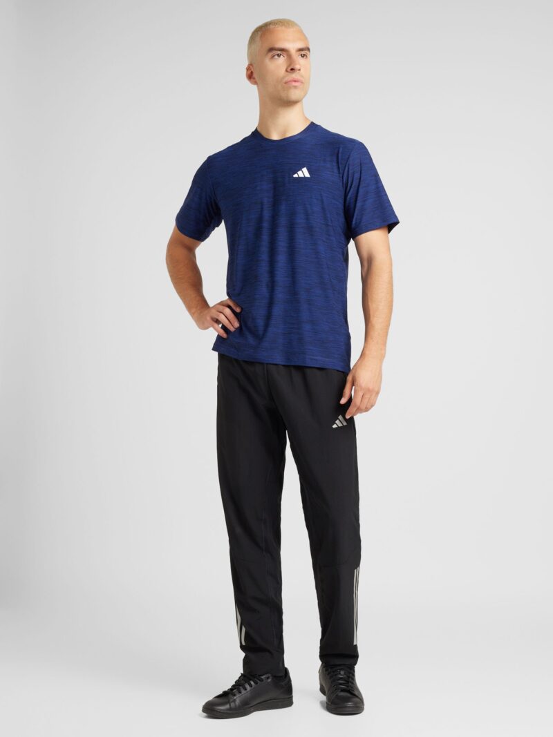 ADIDAS PERFORMANCE Pantaloni sport 'GYM+'  gri / negru