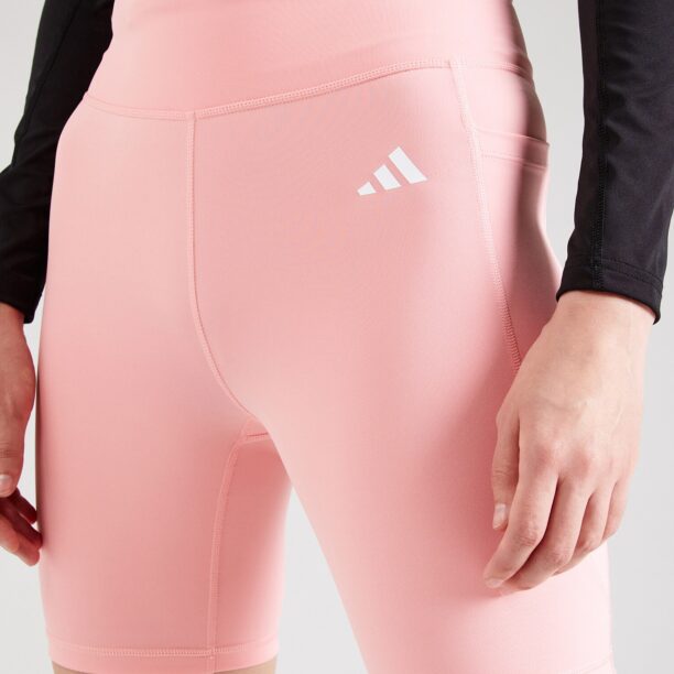 Preţ ADIDAS PERFORMANCE Pantaloni sport 'OPT ESS'  roz / alb