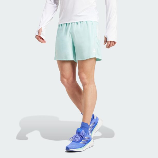 ADIDAS PERFORMANCE Pantaloni sport 'Own The Run'  turcoaz / alb