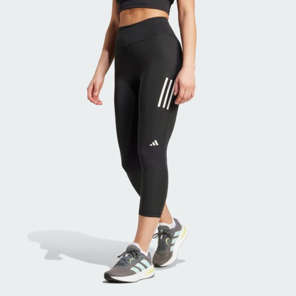 Preţ ADIDAS PERFORMANCE Pantaloni sport 'Own the Run'  negru / alb