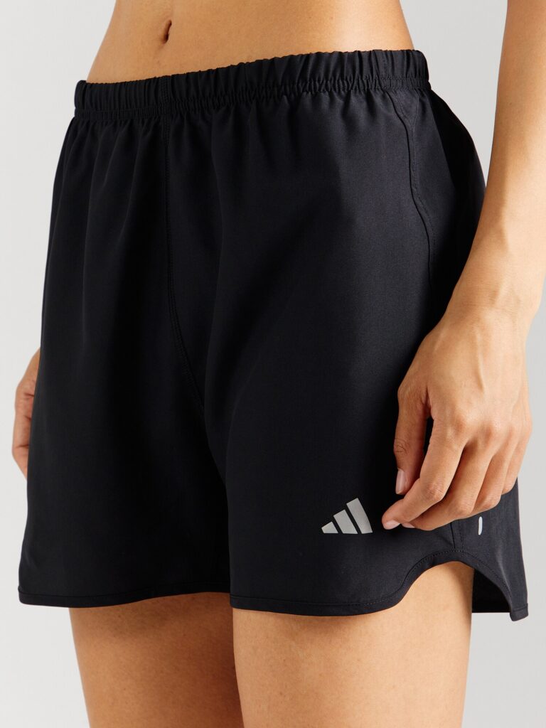 Preţ ADIDAS PERFORMANCE Pantaloni sport 'RUN IT'  negru / alb