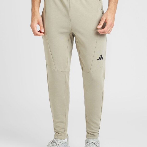 Cumpăra ADIDAS PERFORMANCE Pantaloni sport  grej / negru