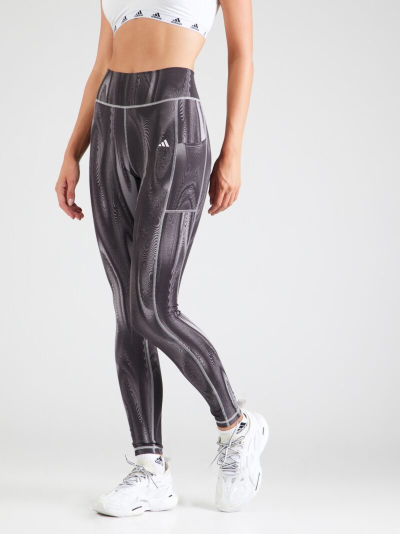 ADIDAS PERFORMANCE Pantaloni sport  gri / gri închis / negru