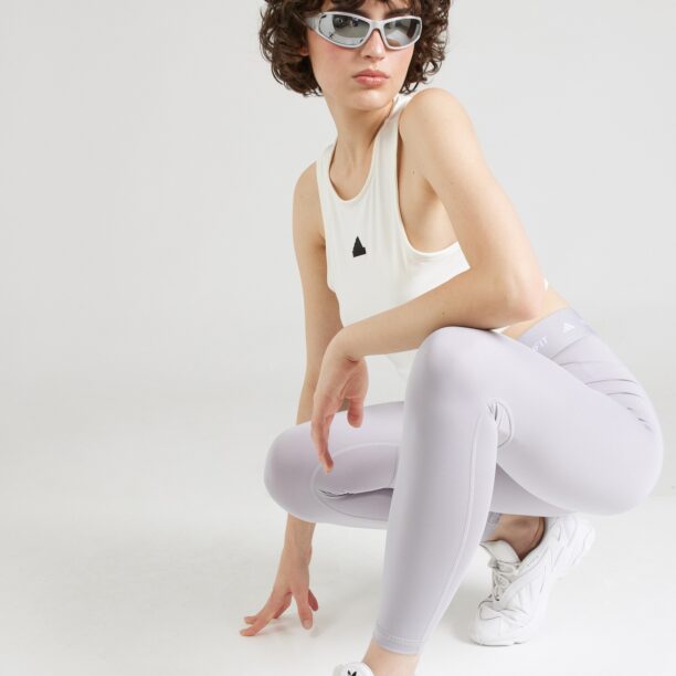 Cumpăra ADIDAS PERFORMANCE Pantaloni sport  mov pastel / alb