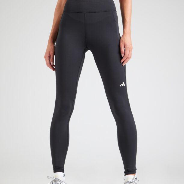 ADIDAS PERFORMANCE Pantaloni sport  negru / alb