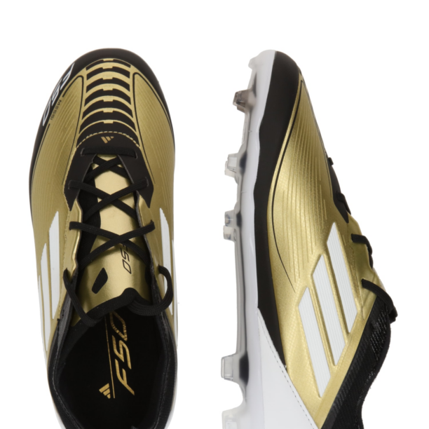 ADIDAS PERFORMANCE Pantofi sport 'F50 Pro Messi'  auriu / negru / alb