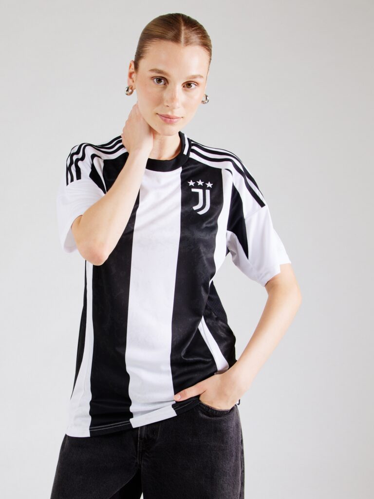 ADIDAS PERFORMANCE Tricot 'FC Juventus'  negru / alb