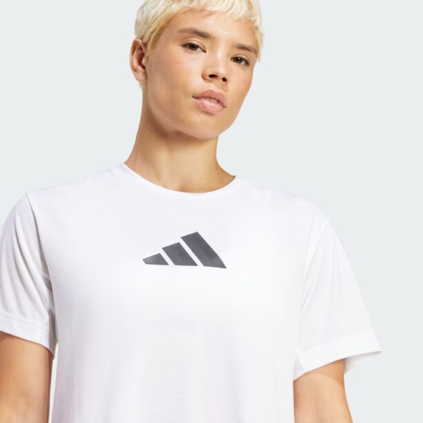 Preţ ADIDAS PERFORMANCE Tricou funcțional 'Essentials'  negru / alb