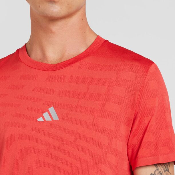 ADIDAS PERFORMANCE Tricou funcțional 'GYM+'  gri deschis / roșu intens preţ