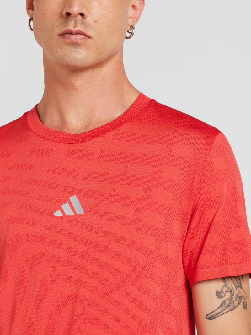 ADIDAS PERFORMANCE Tricou funcțional 'GYM+'  gri deschis / roșu intens preţ