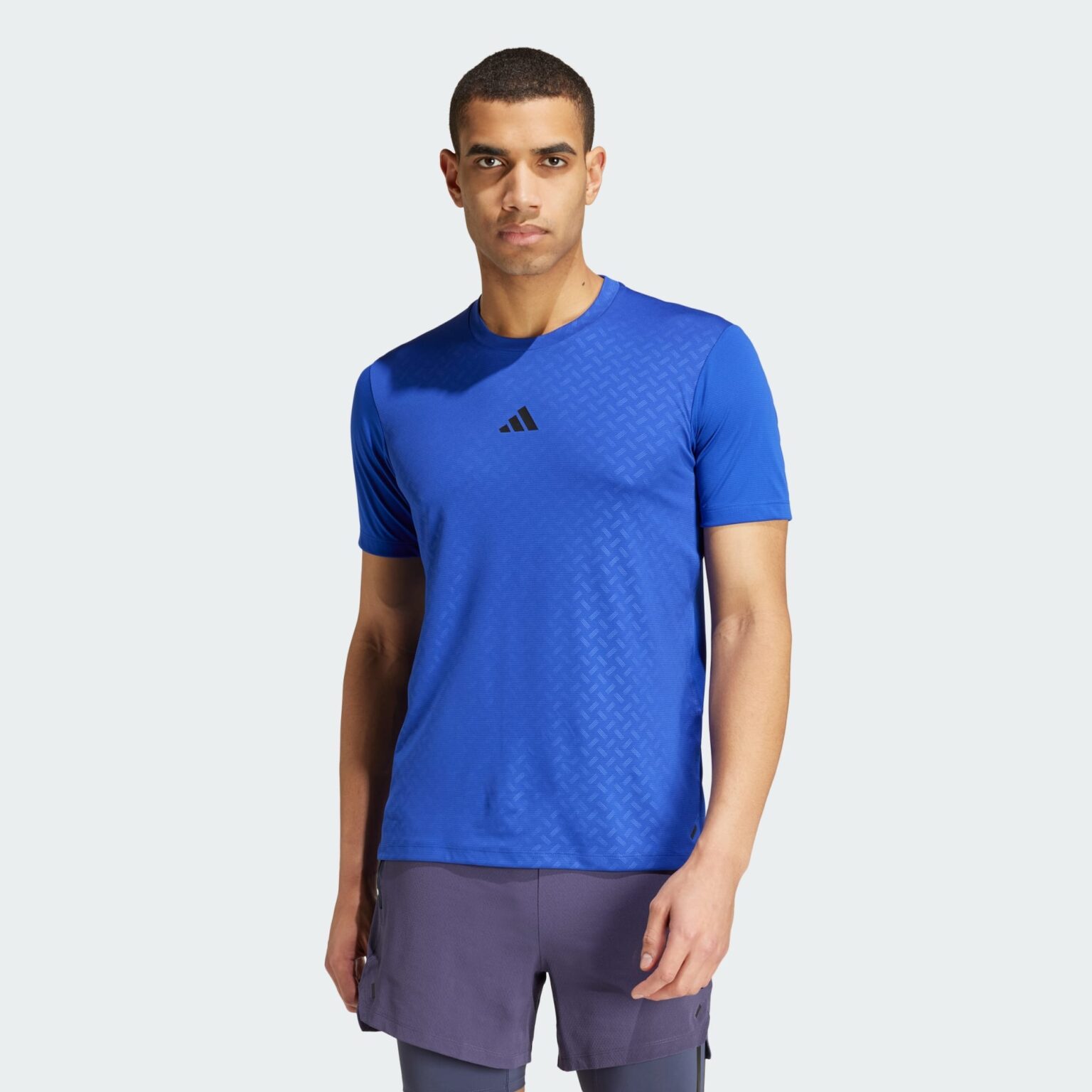 ADIDAS PERFORMANCE Tricou funcțional 'Power'  albastru / negru