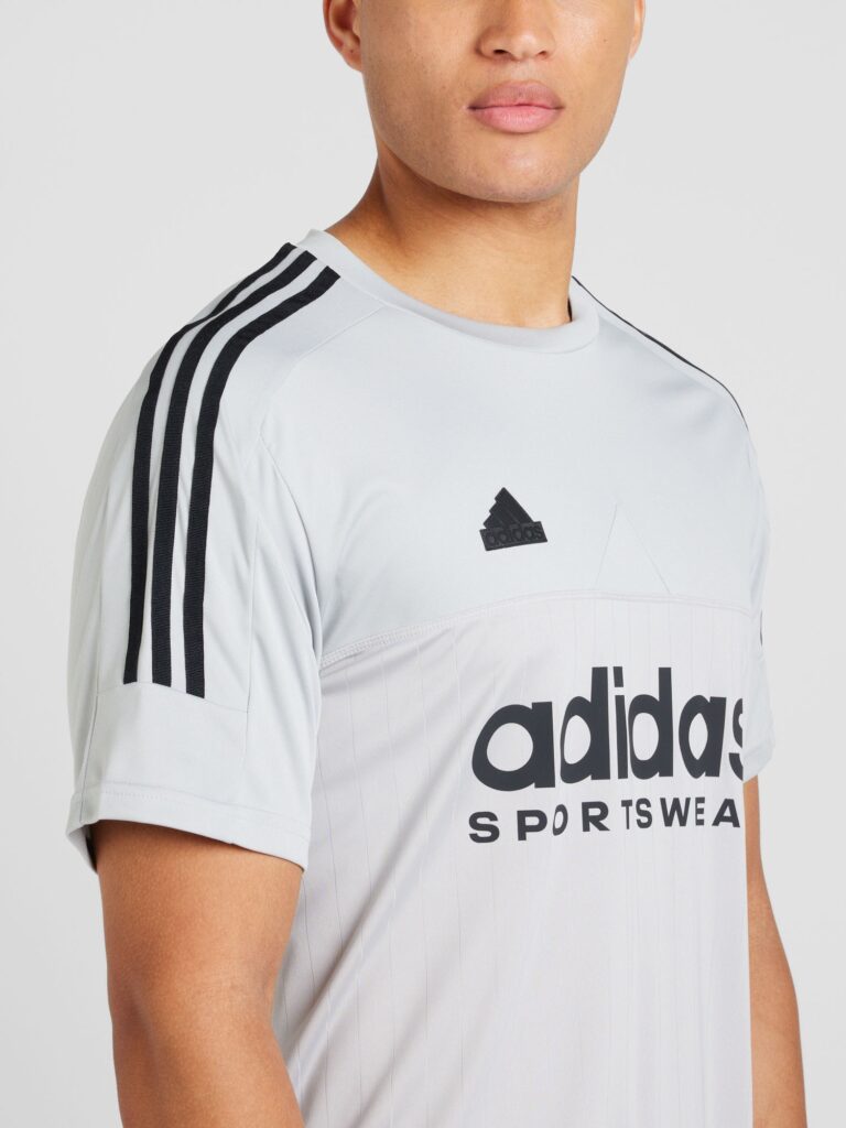 ADIDAS PERFORMANCE Tricou funcțional 'TIRO'  gri deschis / negru preţ