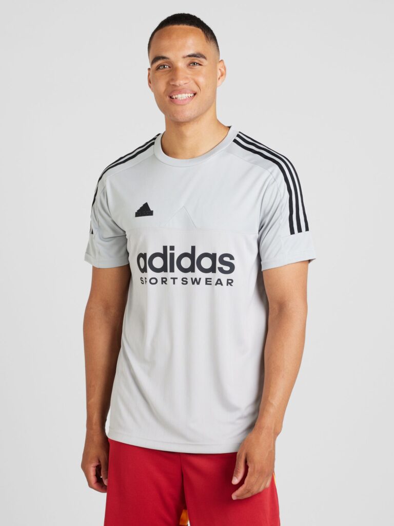 Preţ ADIDAS PERFORMANCE Tricou funcțional 'TIRO'  gri deschis / negru