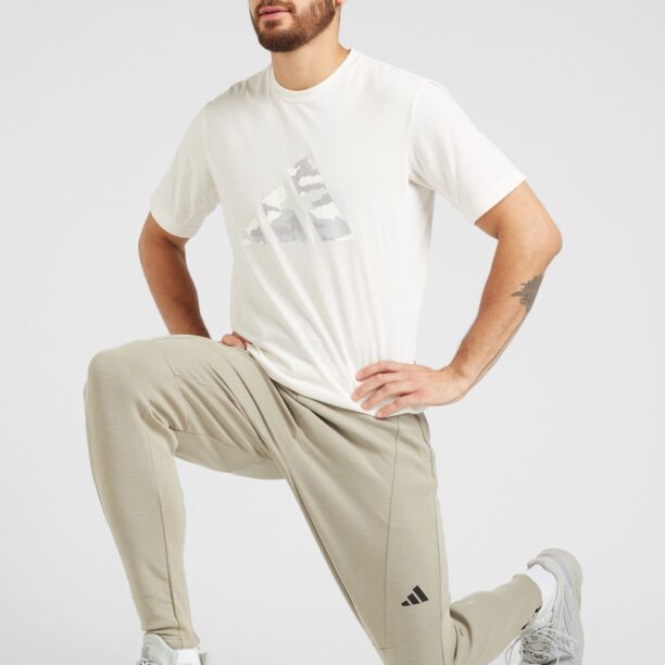 Cumpăra ADIDAS PERFORMANCE Tricou funcțional 'TRAIN ESSENTIALS'  gri / gri închis / alb