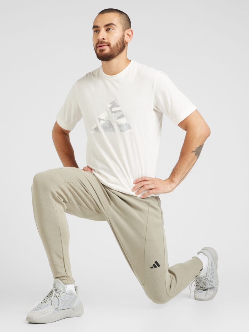 Cumpăra ADIDAS PERFORMANCE Tricou funcțional 'TRAIN ESSENTIALS'  gri / gri închis / alb