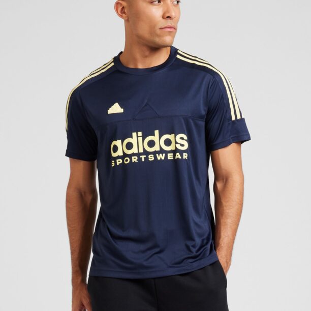 ADIDAS PERFORMANCE Tricou funcțional 'Tiro'  bleumarin / galben pastel preţ