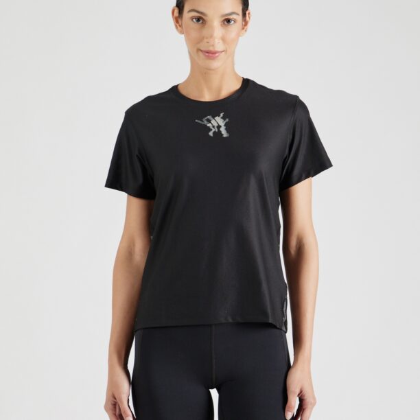 ADIDAS PERFORMANCE Tricou funcțional 'ULTIMATE'  gri / negru / alb