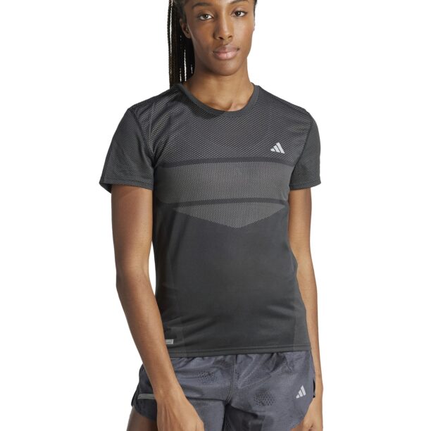 ADIDAS PERFORMANCE Tricou funcțional 'Ultimateadidas Engineered'  gri / negru