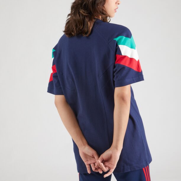 ADIDAS PERFORMANCE Tricou funcțional  cyan / albastru închis / roșu / alb preţ