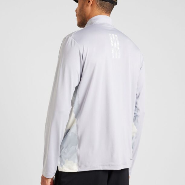 ADIDAS PERFORMANCE Tricou funcțional  gri / gri deschis / alb preţ