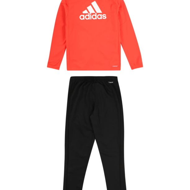 ADIDAS SPORTSWEAR Costum de trening 'Essentials'  roșu pepene / negru / alb