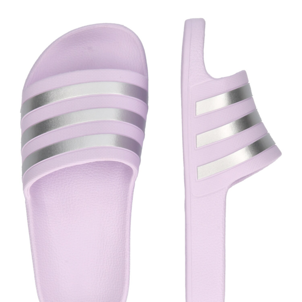 ADIDAS SPORTSWEAR Flip-flops 'ADILETTE AQUA'  lila / argintiu