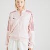 ADIDAS SPORTSWEAR Geacă sport 'TIRO'  roz / roz / negru