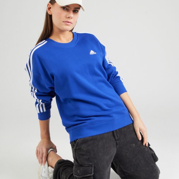 Cumpăra ADIDAS SPORTSWEAR Hanorac sport 'Essentials'  albastru / alb