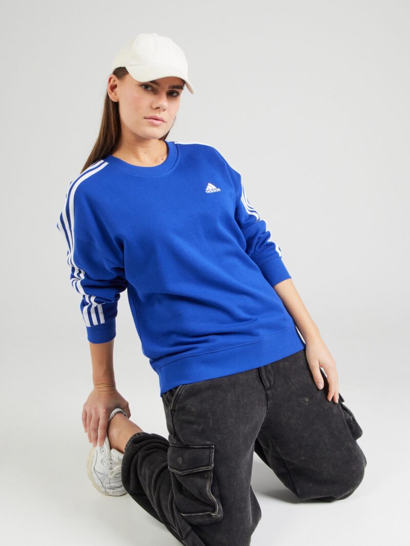 Cumpăra ADIDAS SPORTSWEAR Hanorac sport 'Essentials'  albastru / alb