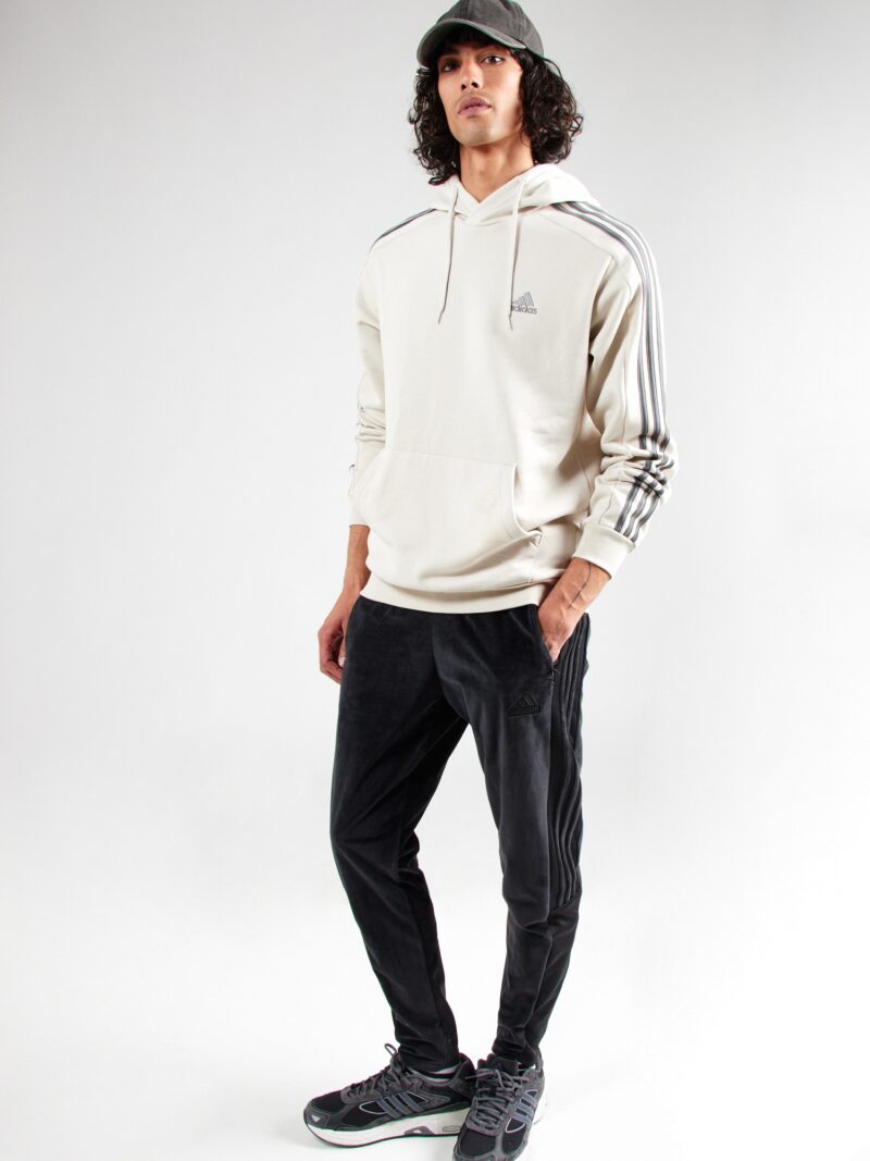 Cumpăra ADIDAS SPORTSWEAR Hanorac sport 'Essentials'  bej deschis / gri închis