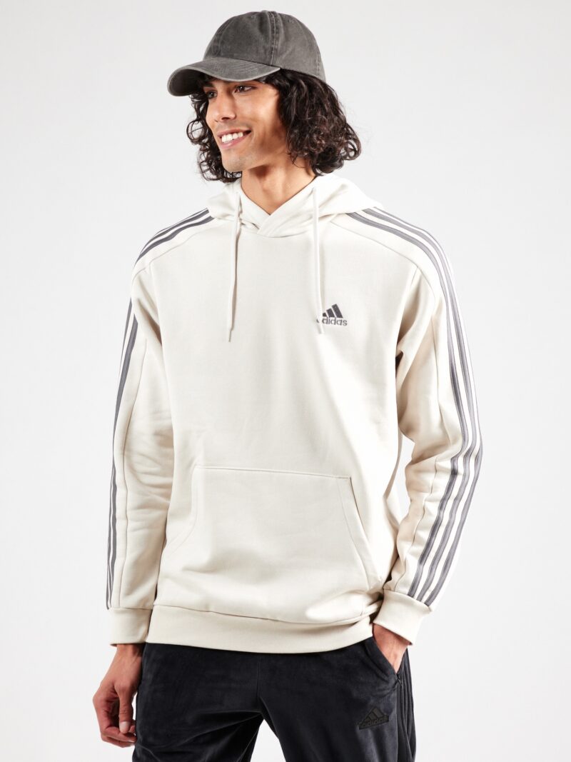 ADIDAS SPORTSWEAR Hanorac sport 'Essentials'  bej deschis / gri închis