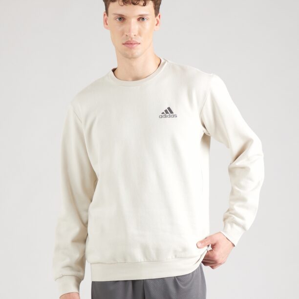 ADIDAS SPORTSWEAR Hanorac sport 'FEELCOZY'  bej / negru