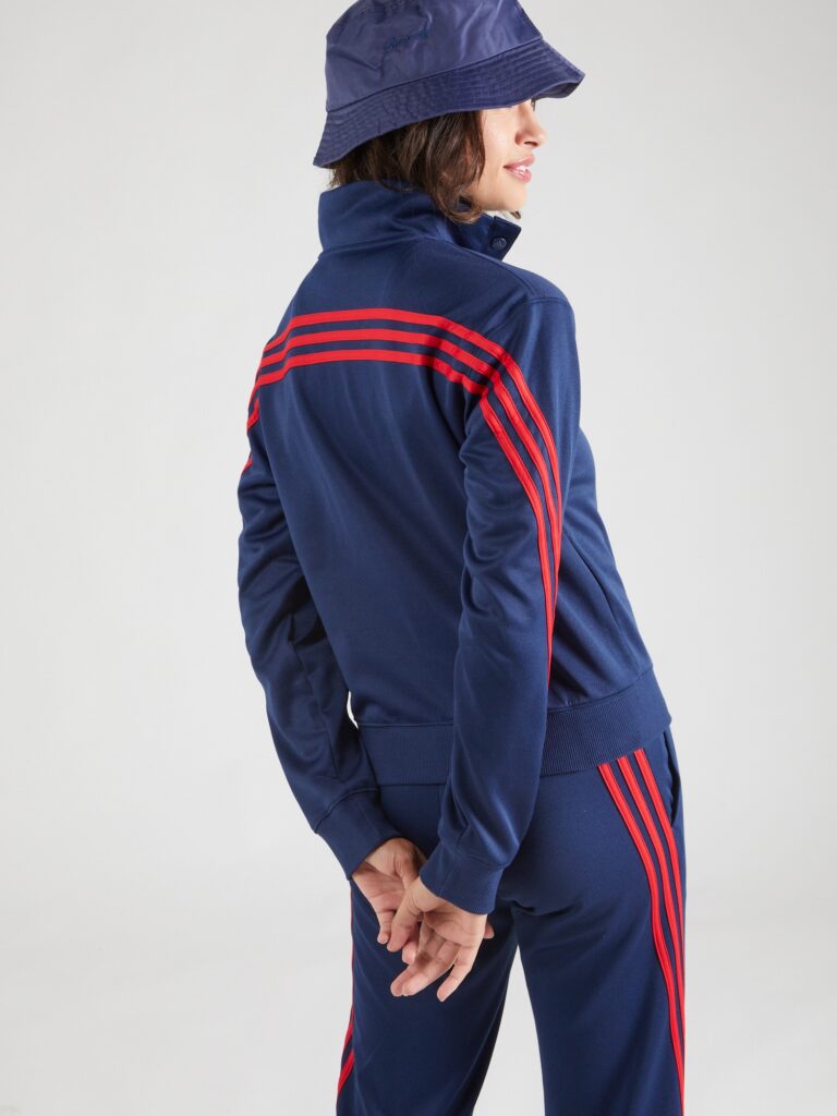 ADIDAS SPORTSWEAR Hanorac sport 'ICONIC'  bleumarin / roșu / alb preţ