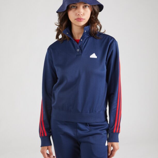 ADIDAS SPORTSWEAR Hanorac sport 'ICONIC'  bleumarin / roșu / alb