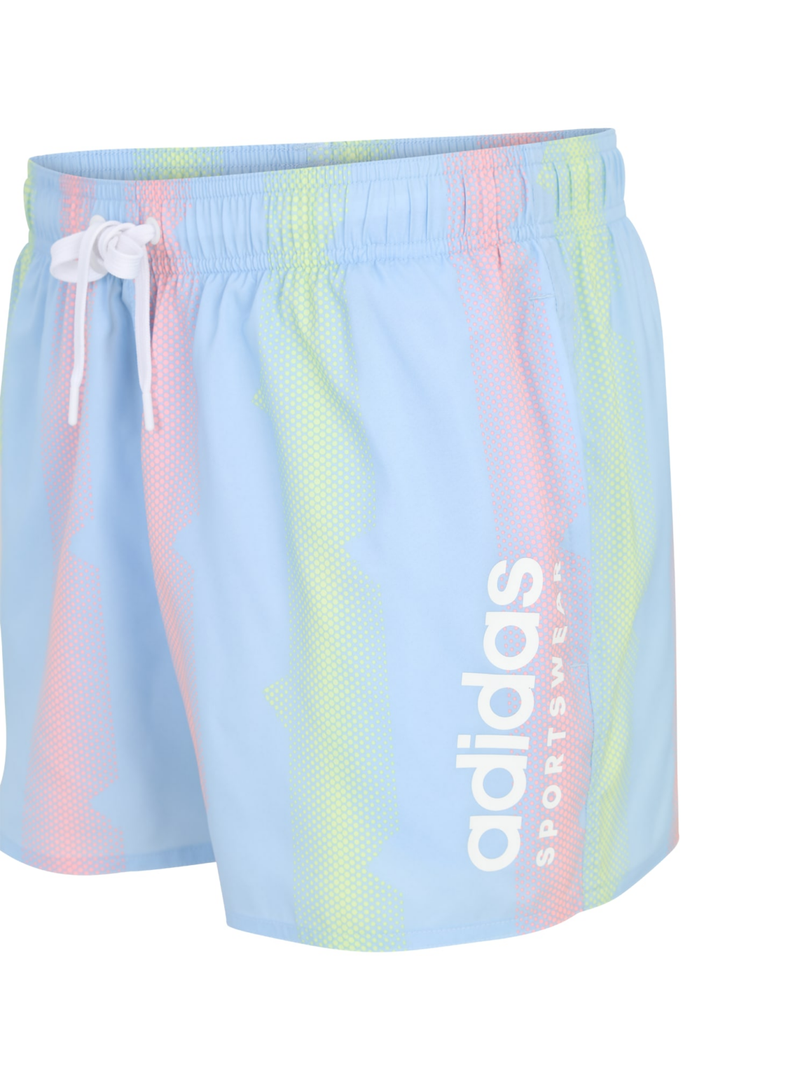 ADIDAS SPORTSWEAR Pantaloni scurți apă 'TIRO'  albastru deschis / verde deschis / roz pal / alb preţ