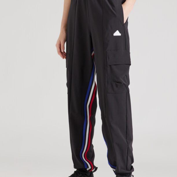 ADIDAS SPORTSWEAR Pantaloni sport 'EXPRESS'  albastru închis / roșu / negru / alb