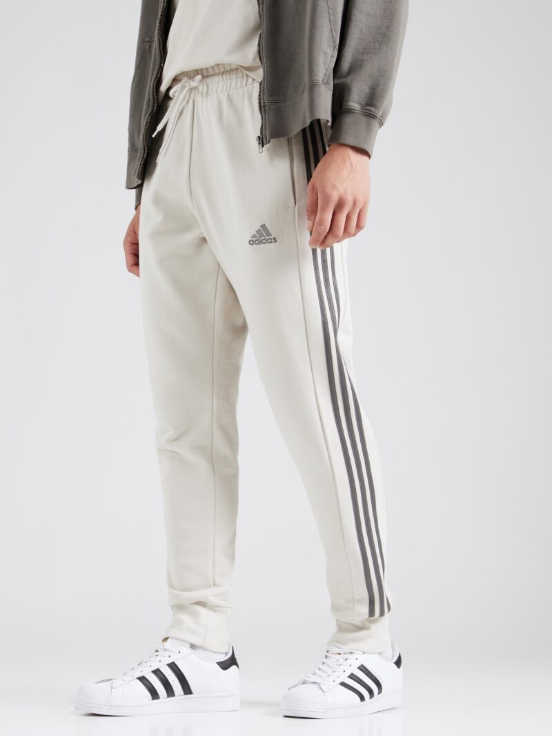 ADIDAS SPORTSWEAR Pantaloni sport 'Essentials'  bej / gri