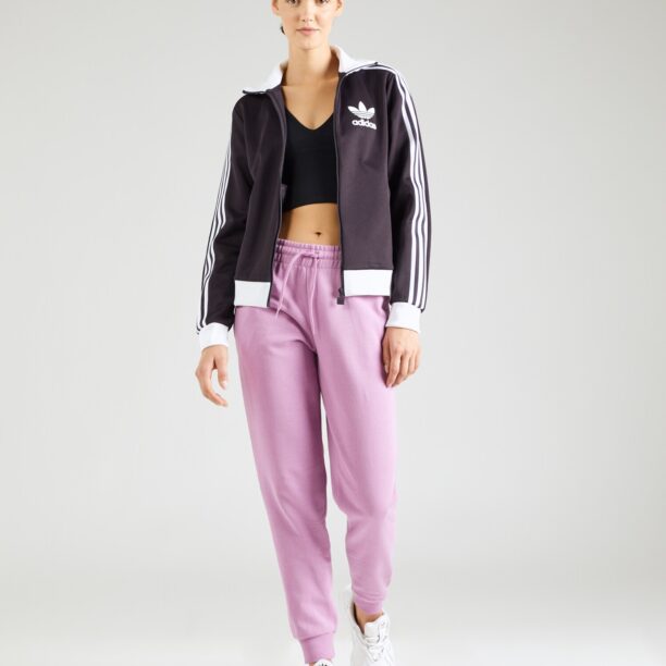 Cumpăra ADIDAS SPORTSWEAR Pantaloni sport 'Essentials'  mov prună / alb