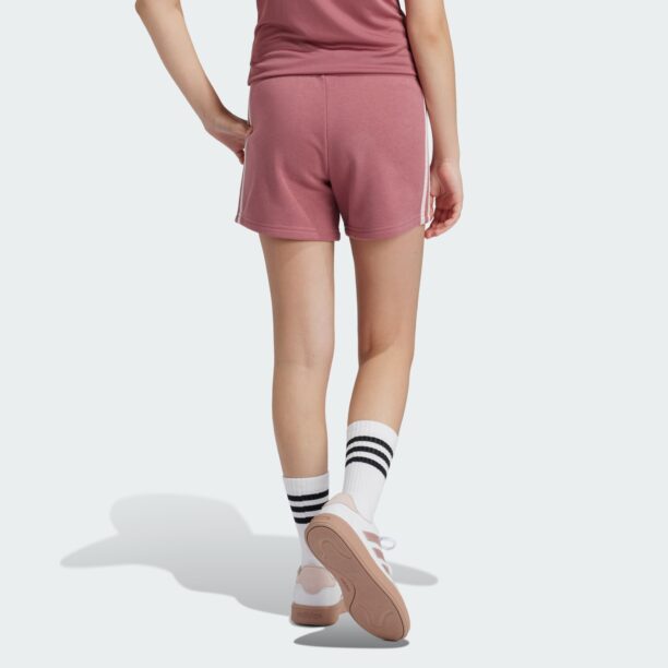 ADIDAS SPORTSWEAR Pantaloni sport 'Essentials'  roșu burgundy / alb preţ